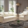Salerno Leather Sectional